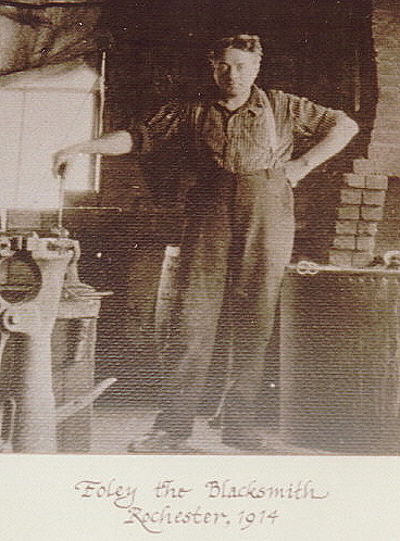 John Foley,
Rochester Blacksmith, 1914