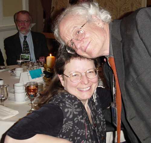 Kathy and Jim Morrow (Richard Chwedyk in background)