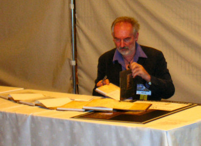 Interaction 05 Activities:  Alan Lee Near the Beginning of His Signing