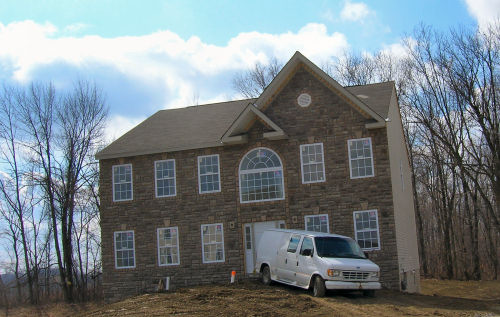 House from Front, 3/25/2006