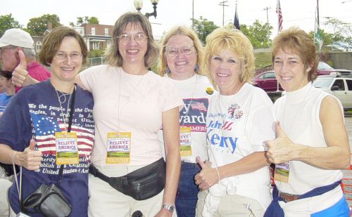 Kerry, Deb, me, Jill and Terry