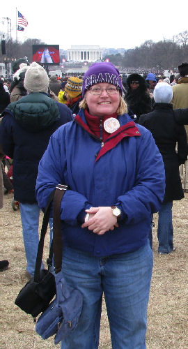 Laurie Mann at the Inaugural Concert