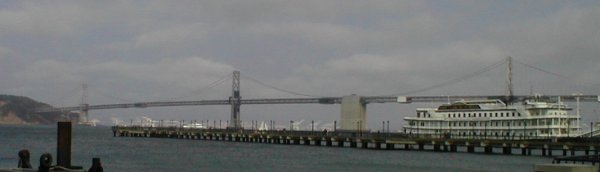 The Bay Bridge from Embarcadero