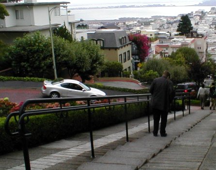 Top of Lombard St.