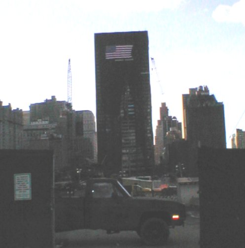 World Trade Center Destruction Site (Looking East)
